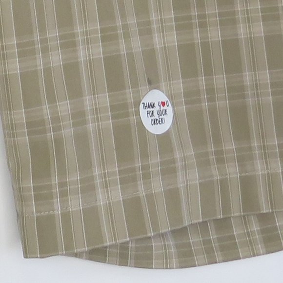 adidas* Men's 1.5" Belt Loop Multipocketed Plaid Flat Front Shorts~ Size 36 - Picture 6 of 12